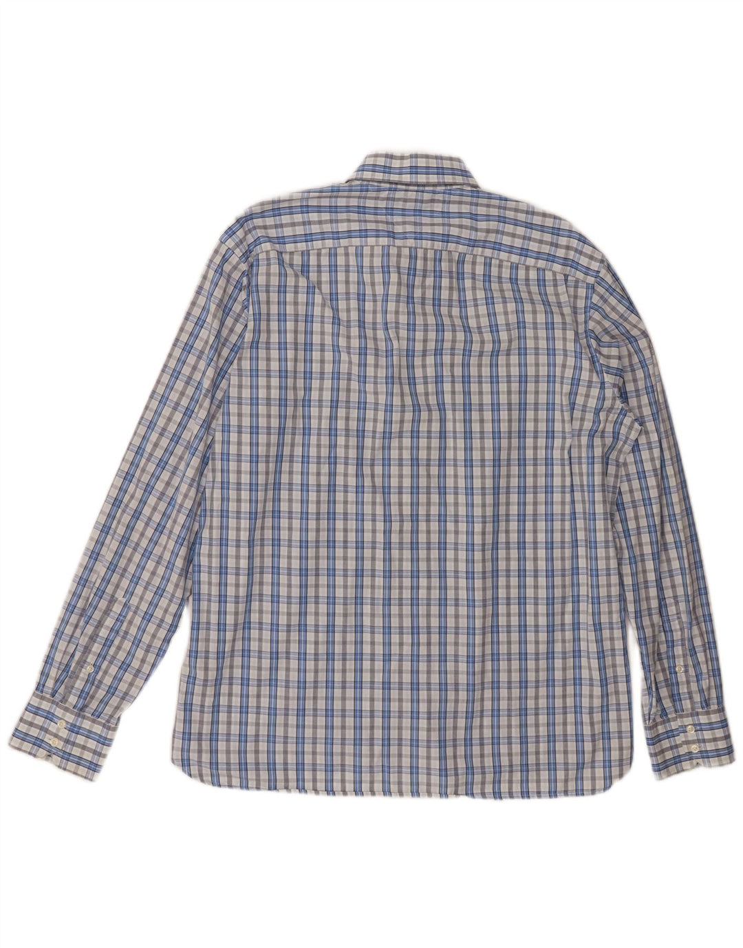 TOMMY HILFIGER Mens Shirt XL Blue Check Cotton