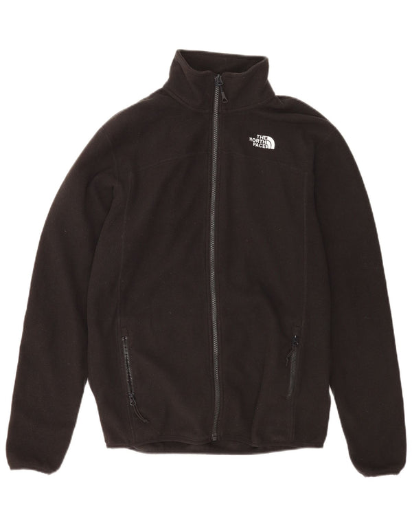 The North Face Mens Liner Fleece Jacket UK 36 Small Black Polyester