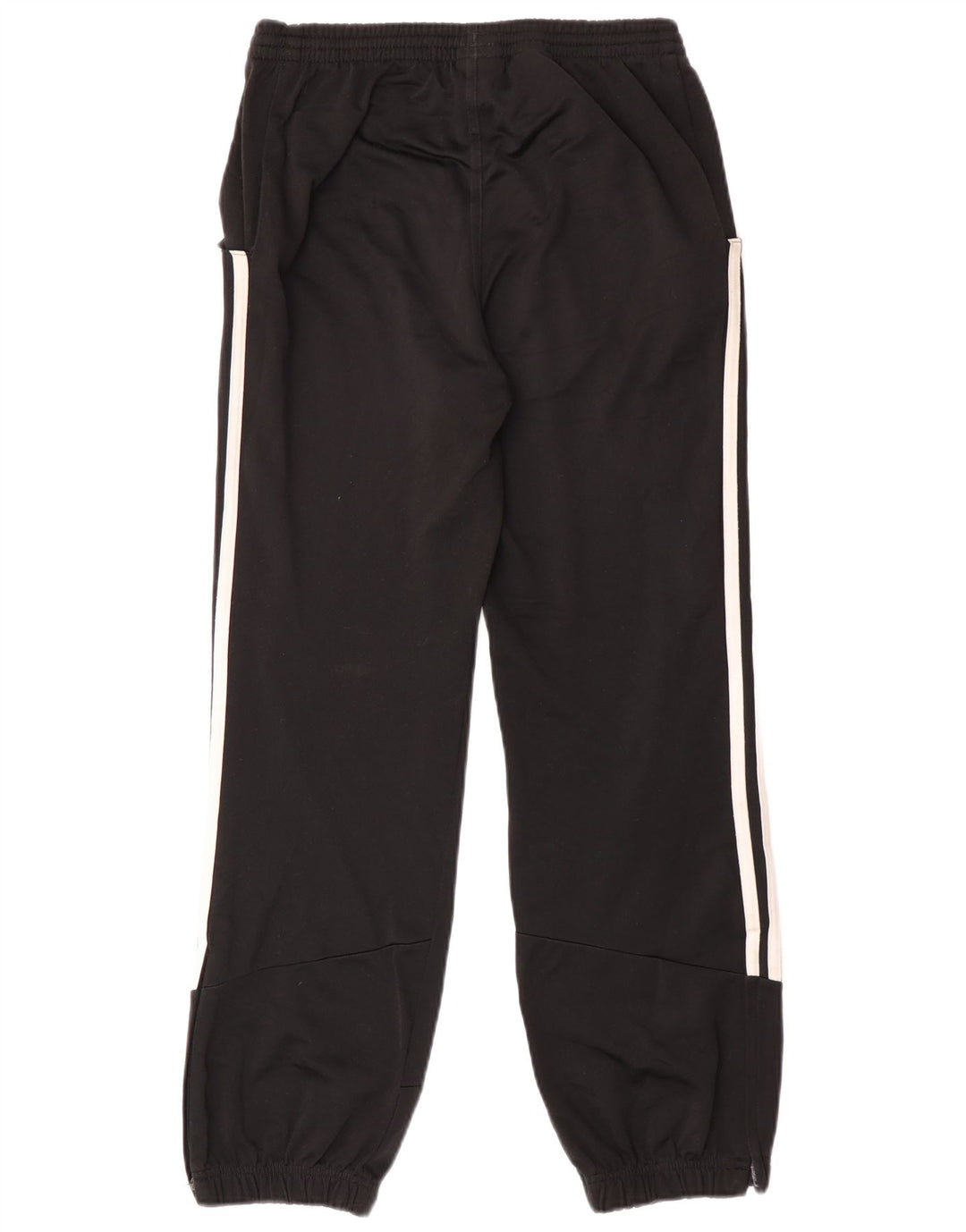 Adidas Boys Tracksuit Trousers Joggers 11-12 Years  Black Polyester