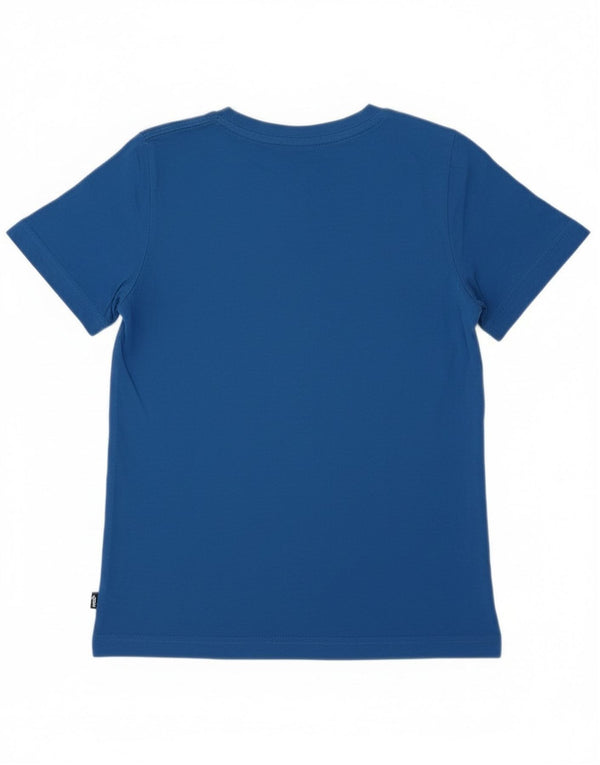 Puma Boys Graphic T-Shirt Top 11-12 Years Blue
