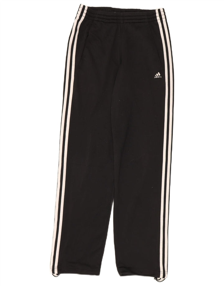 Adidas Mens Tracksuit Trousers UK 36/38 Small Black Polyester