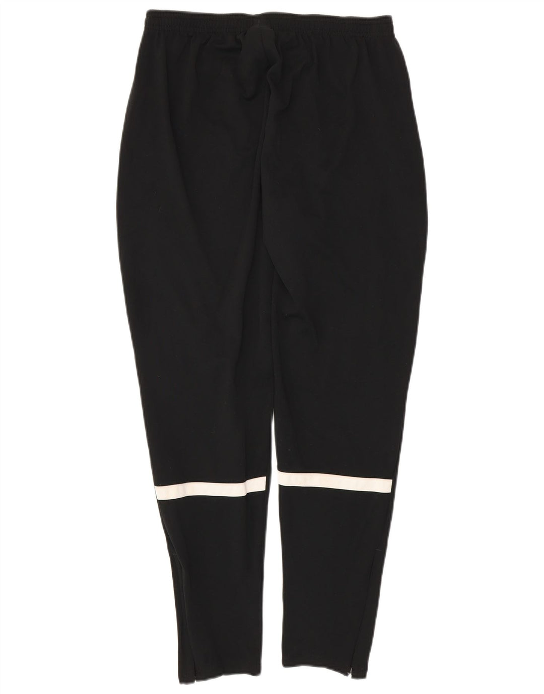 NIKE Mens Dri Fit Tracksuit Trousers Medium  Black Colourblock Polyester