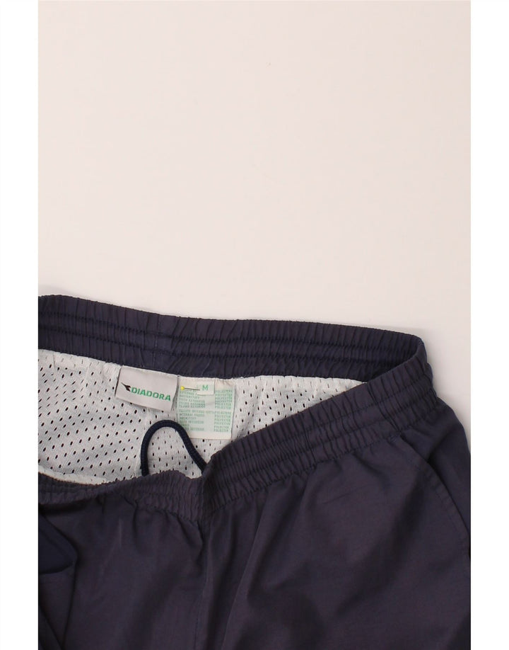 DIADORA Mens Tracksuit Trousers Medium  Navy Blue Polyester Vintage Diadora and Second-Hand Diadora from Messina Hembry 