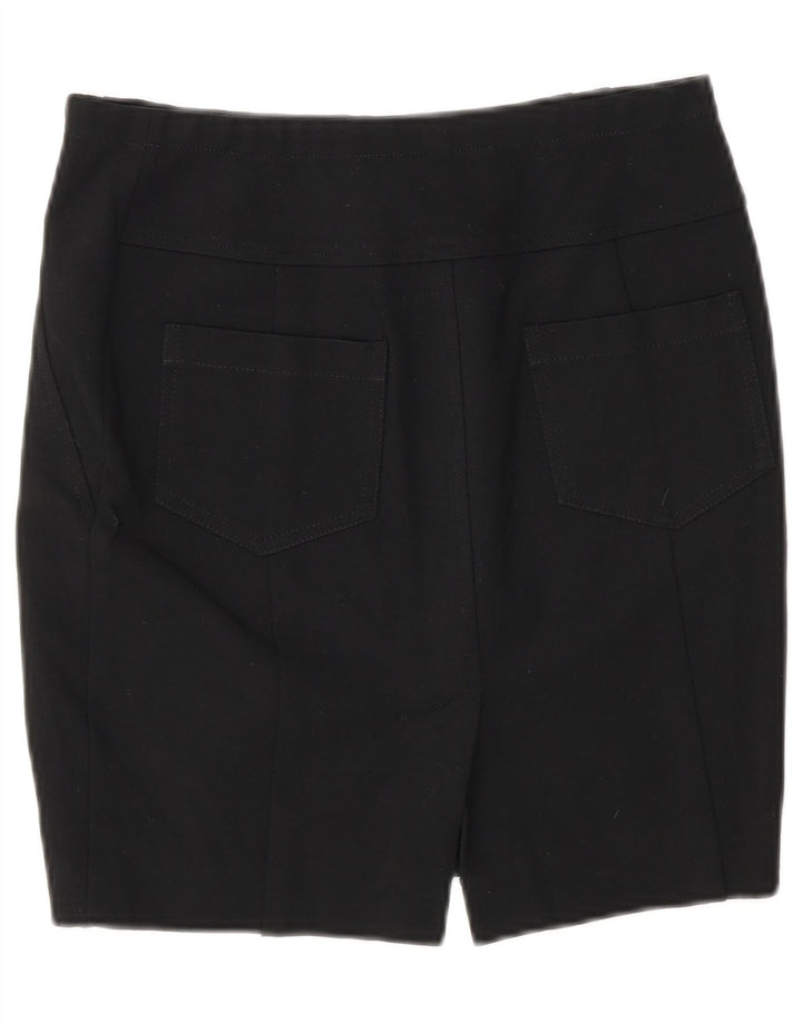 Liu Jo Womens Pencil Skirt IT 40 Small W26  Black Viscose