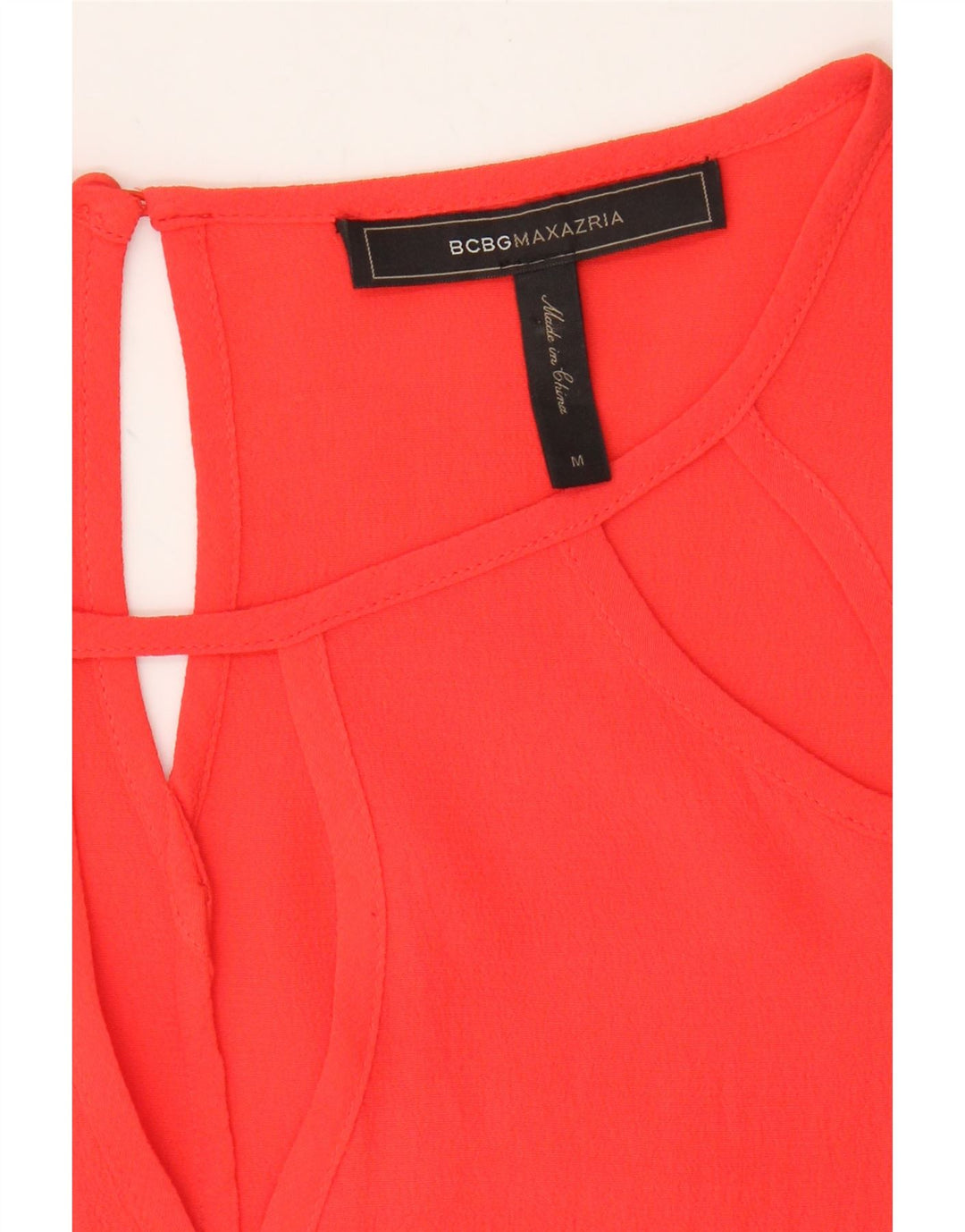 BCBGMAXAZRIA Womens Sheath Dress UK 14 Medium Red Viscose Vintage BCBGMAXAZRIA and Second-Hand BCBGMAXAZRIA from Messina Hembry 