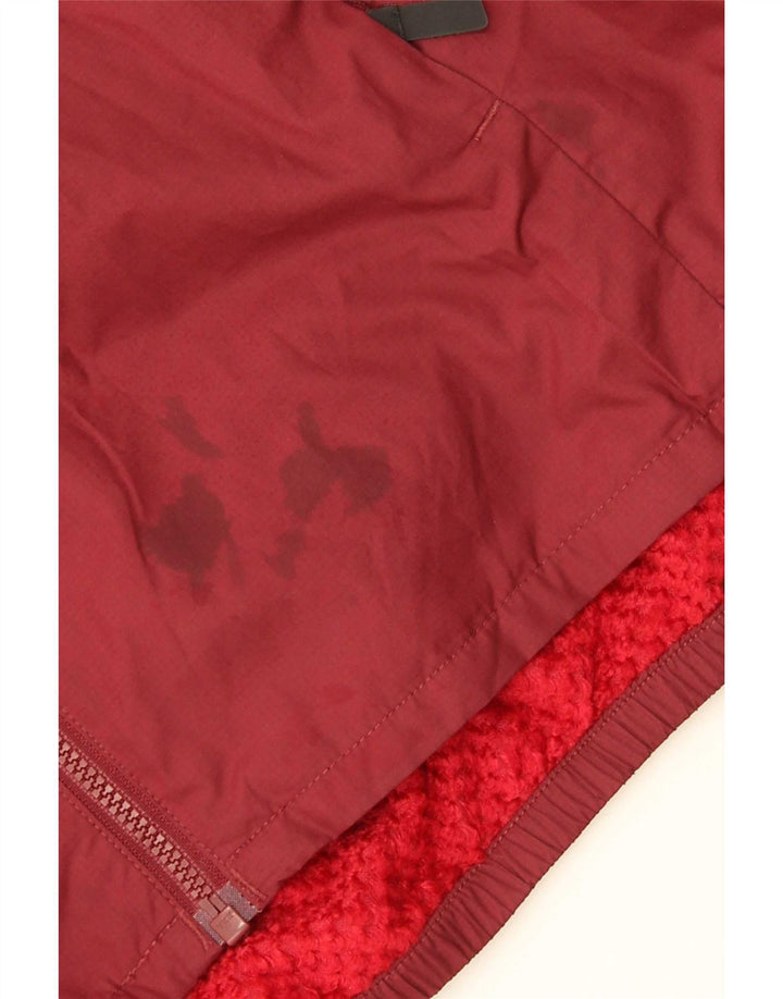 Rohan Mens Hooded Windbreaker Jacket UK 38 Medium Burgundy Polyester