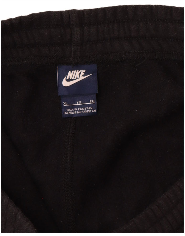 Nike Mens Tracksuit Trousers XL  Black Cotton
