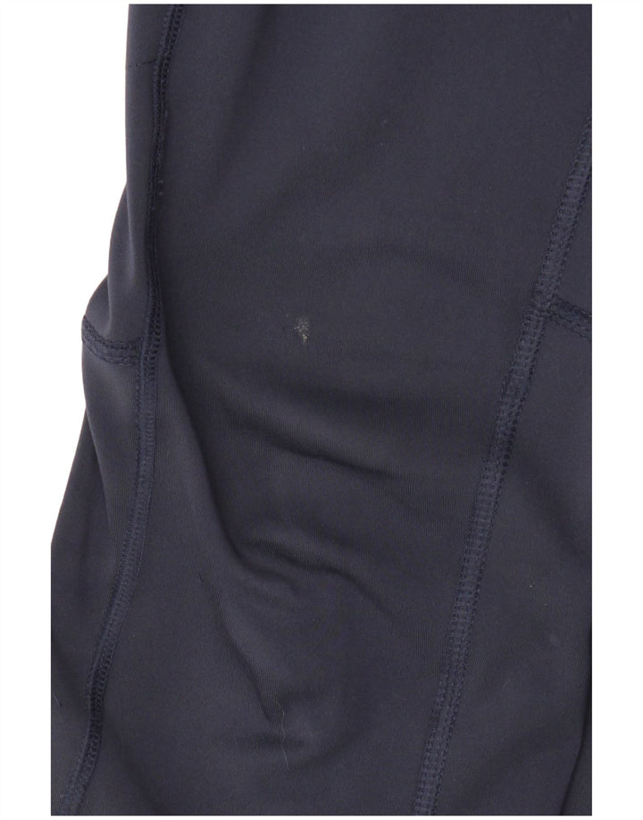 Columbia Womens Omni-Shade Leggings Medium Navy Blue Polyester