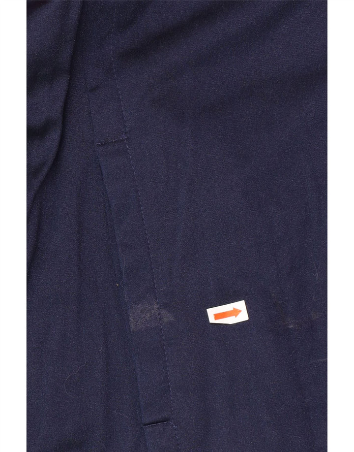 SERGIO TACCHINI Mens Graphic Tracksuit Top Jacket Small Navy Blue