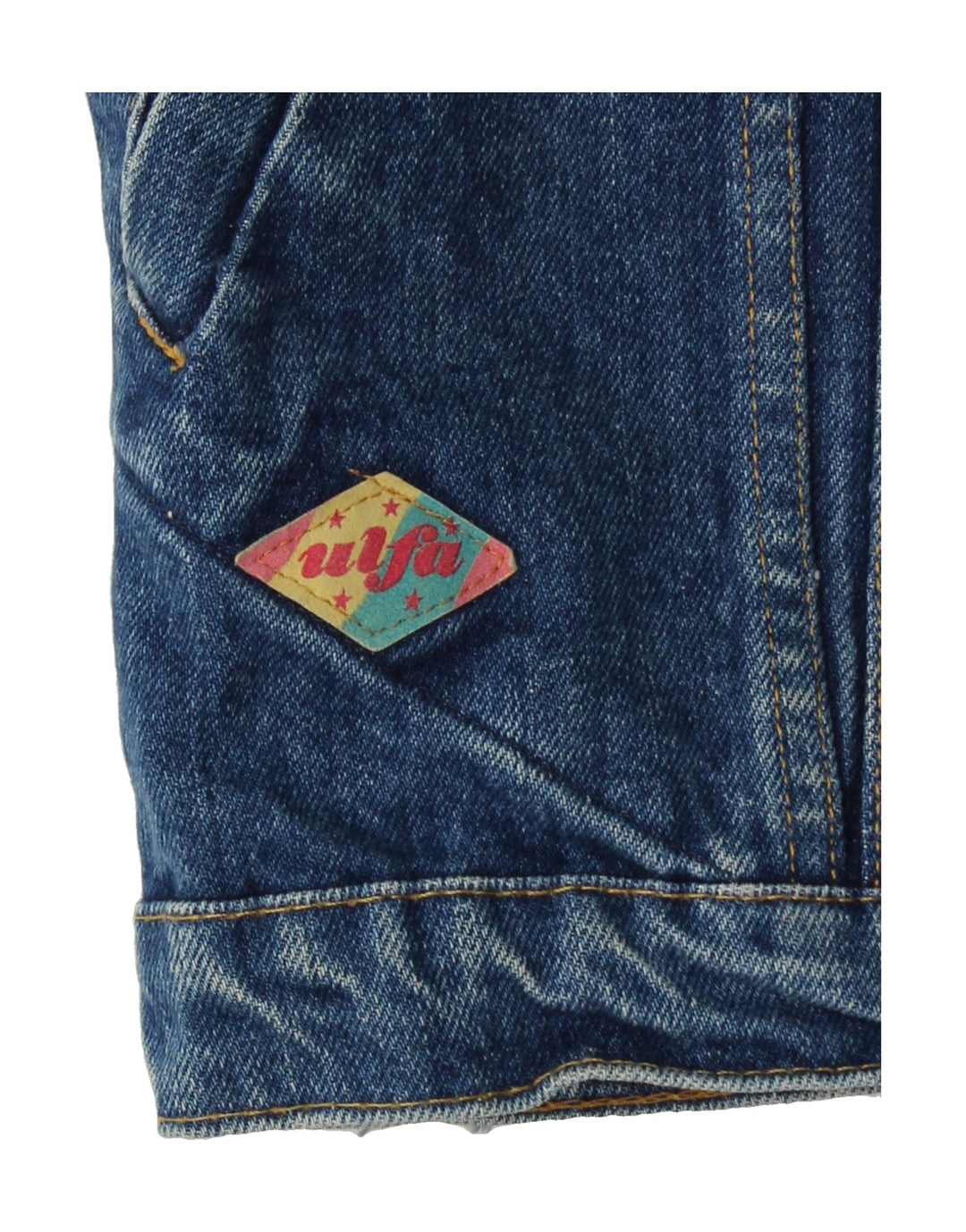 VINTAGE Womens Denim Jacket UK 14 Medium Blue Vintage Vintage and Second-Hand Vintage from Messina Hembry 