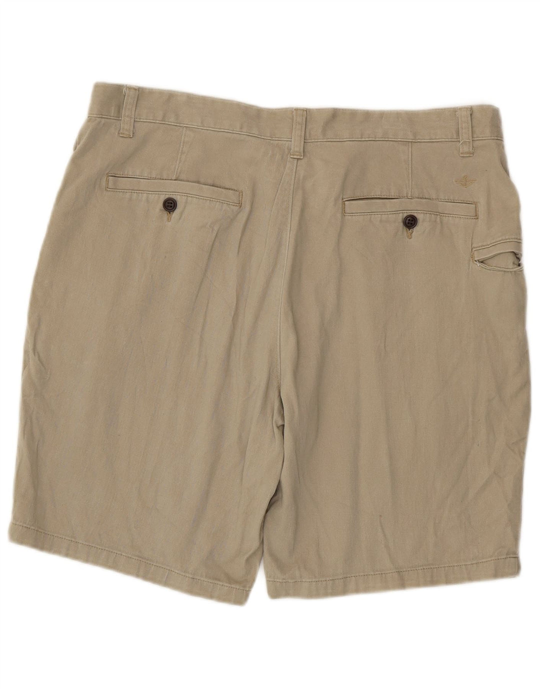 DOCKERS Mens Cargo Shorts W38 XL Beige Cotton