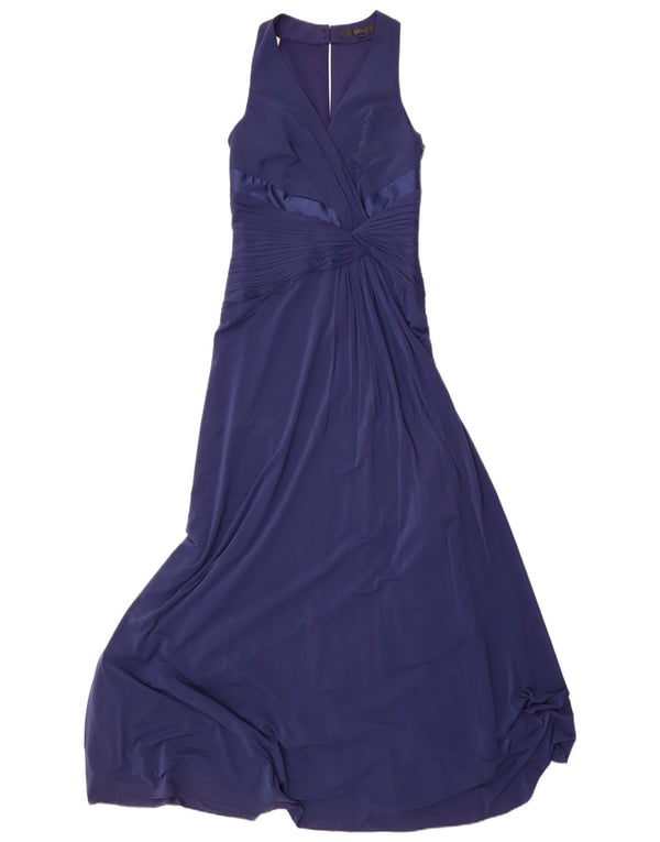 Coast Womens Sleeveless Maxi Dress UK 10 Small Blue