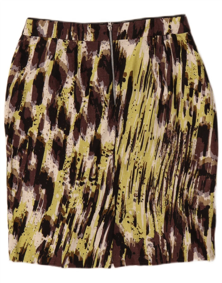Marks & Spencer Womens Pencil Skirt UK 8 Small W27 Multicoloured