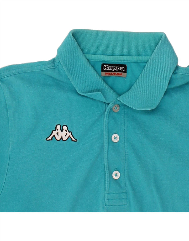 KAPPA Mens Polo Shirt Medium Blue Vintage Kappa and Second-Hand Kappa from Messina Hembry 