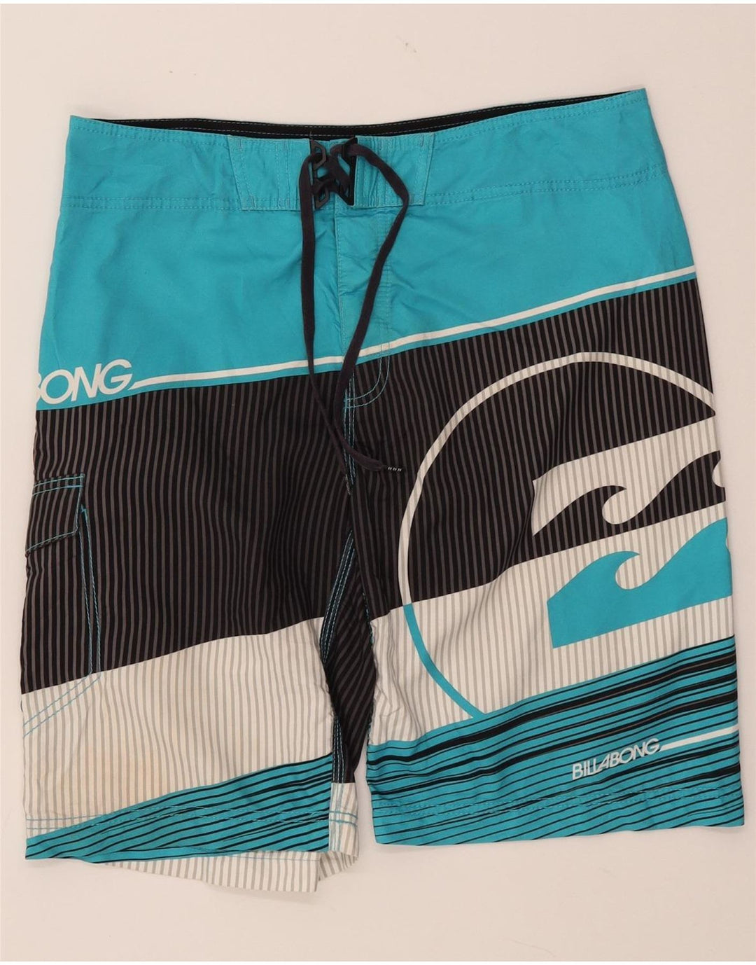 BILLABONG Mens Graphic Swimming Shorts Medium  Multicoloured Colourblock