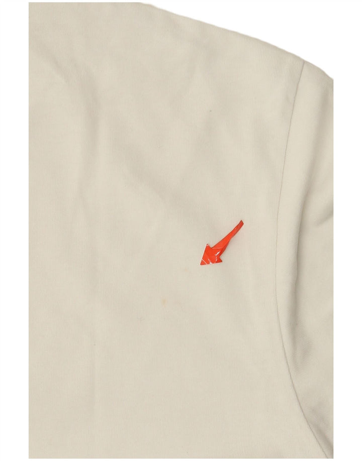 Adidas Mens Graphic T-Shirt Top Medium White Cotton