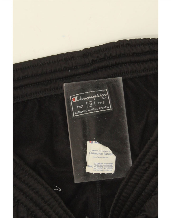 CHAMPION Mens Tracksuit Trousers Medium  Black Polyester