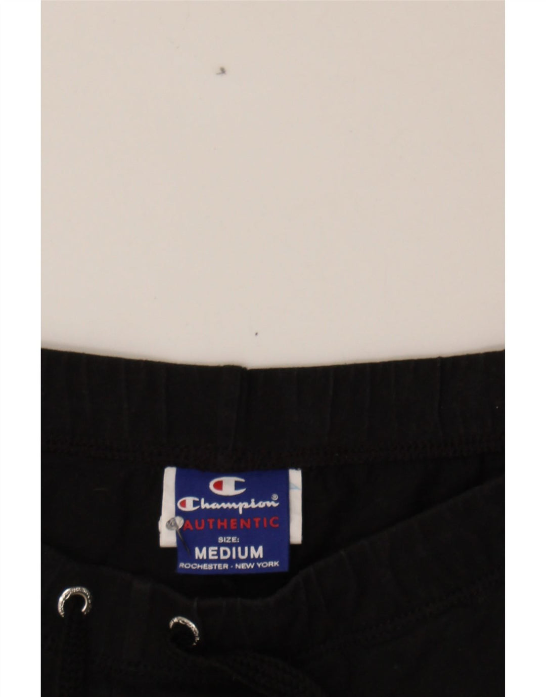 CHAMPION Mens Sport Shorts Medium  Black Cotton Vintage Champion and Second-Hand Champion from Messina Hembry 
