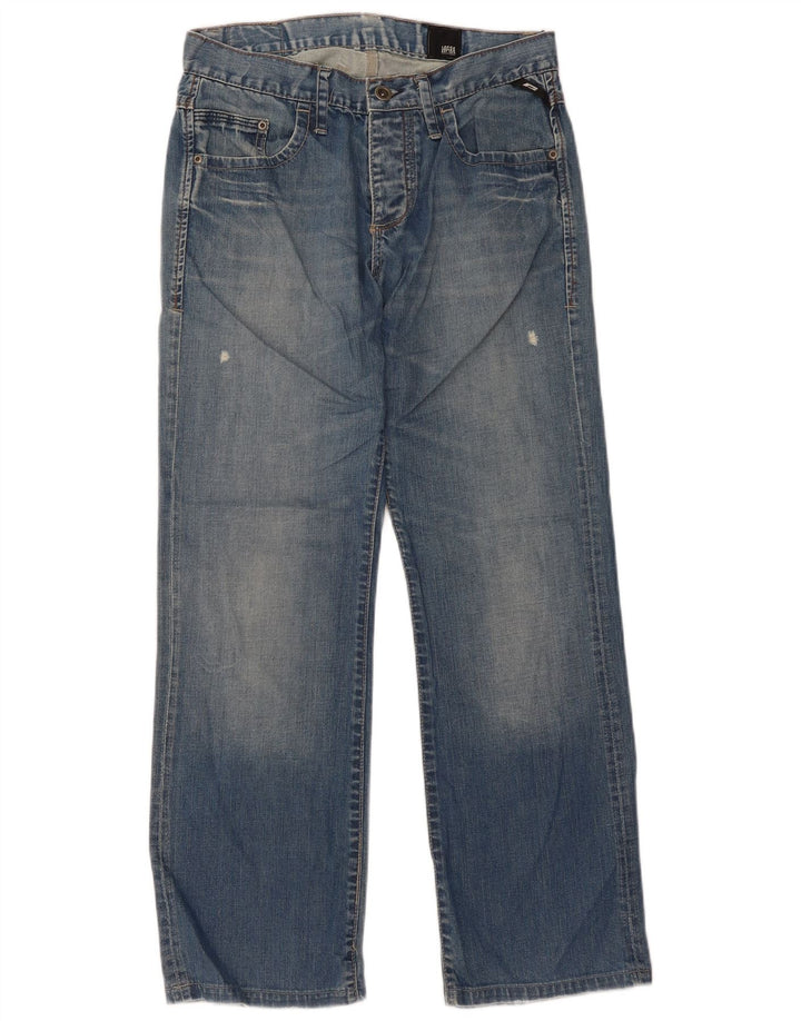 Jack & Jones Mens Straight Jeans W31 L30 Blue