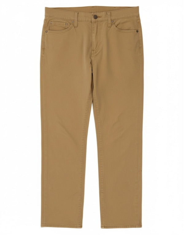 Levi's Mens 511 Slim Casual Trousers W30 L30 Beige Cotton