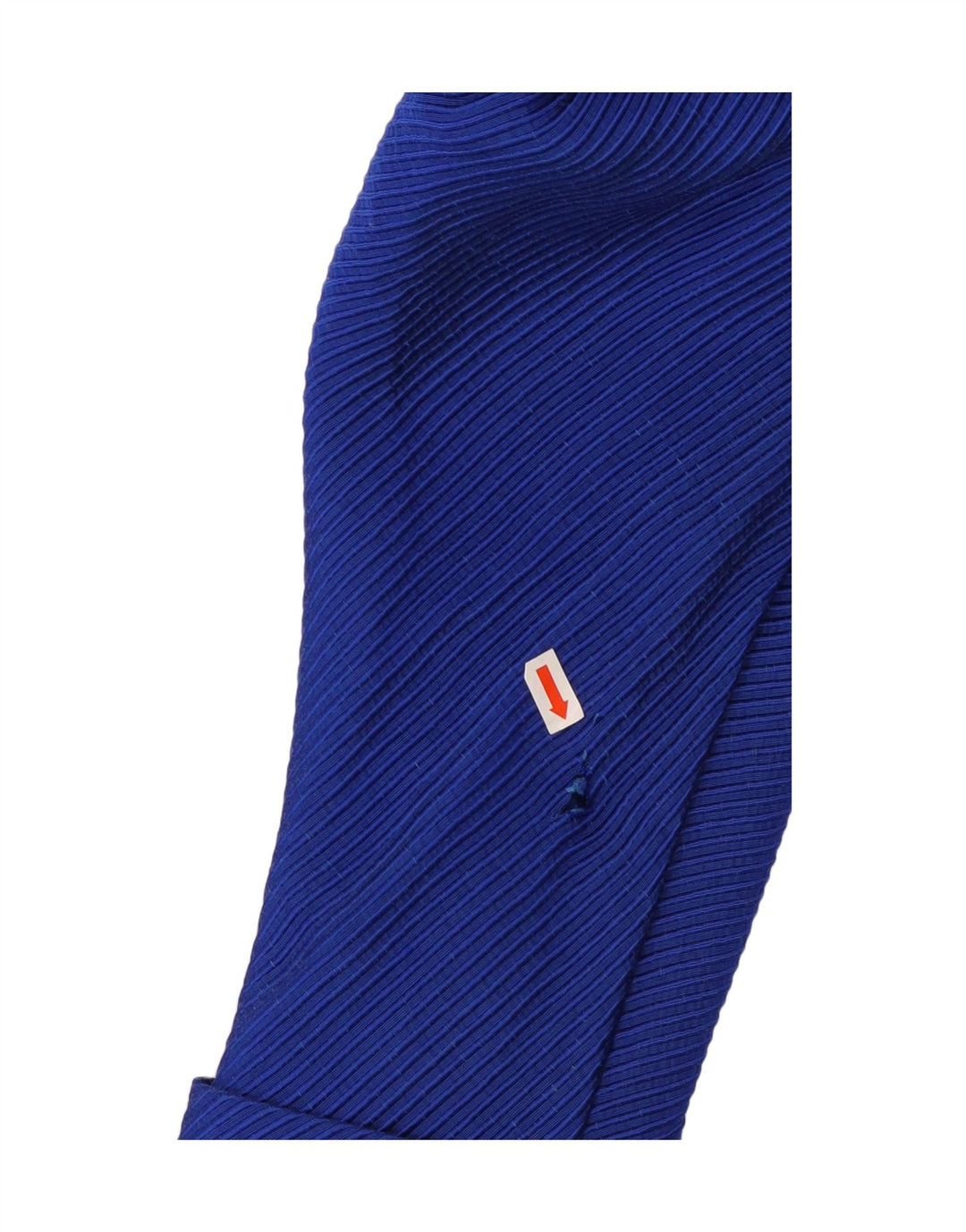 VINTAGE Womens Blazer Jacket UK 12 Medium Blue Pinstripe Cotton