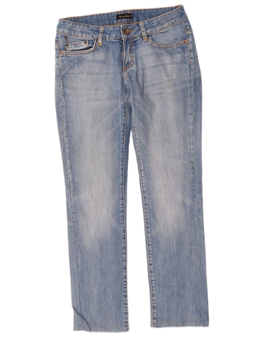 MASSIMO DUTTI Womens Slim Jeans EU 38 Small W28 L29 Blue Cotton