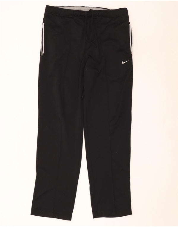 Nike Mens Tracksuit Trousers Small Black Polyester