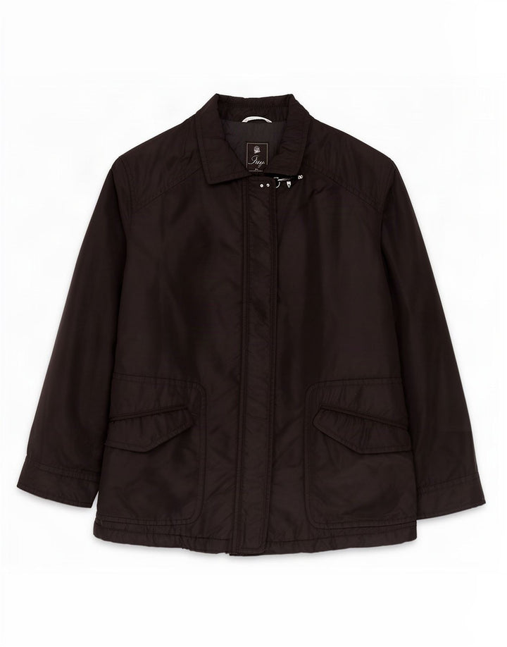 Fay Womens Windbreaker Jacket UK 18 XL Black