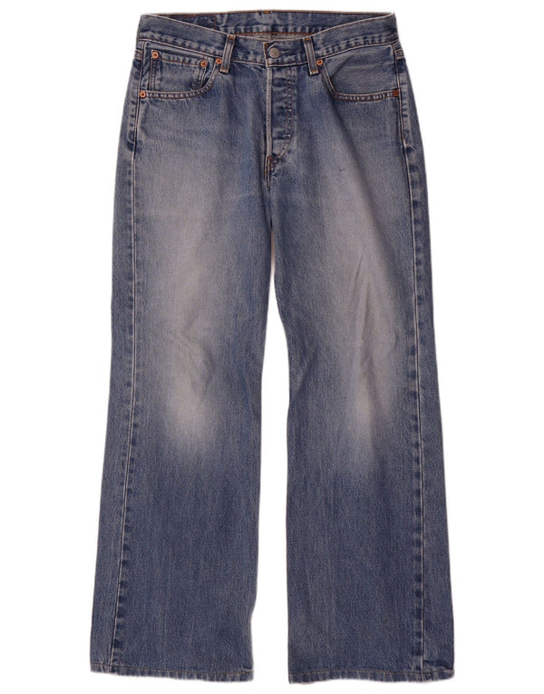 Levi's Mens 527 Bootcut Jeans W30 L32 Blue Cotton
