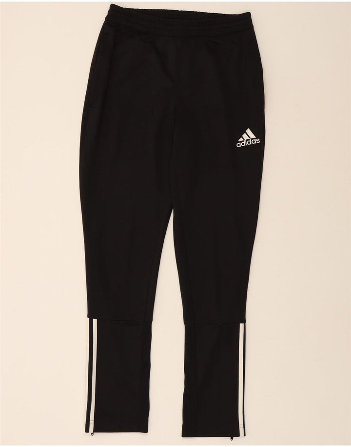 ADIDAS Mens Tracksuit Trousers Small Black Polyester Vintage Adidas and Second-Hand Adidas from Messina Hembry 