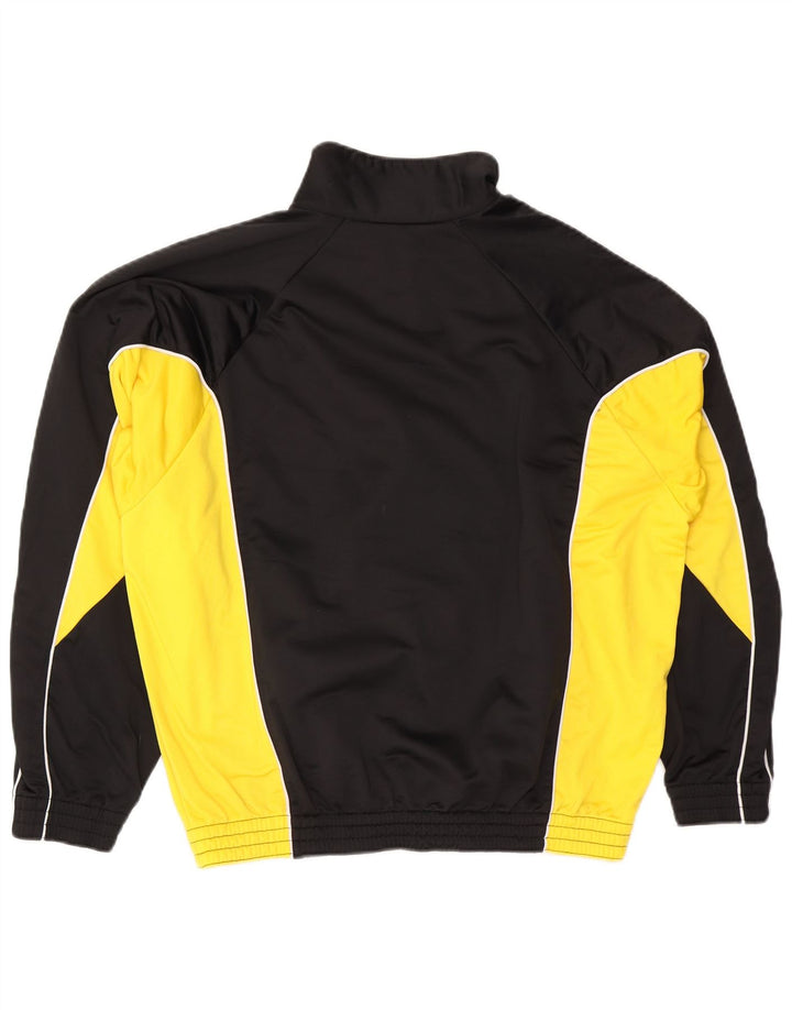 Errea Mens Tracksuit Top Jacket Large Black Colourblock Polyester