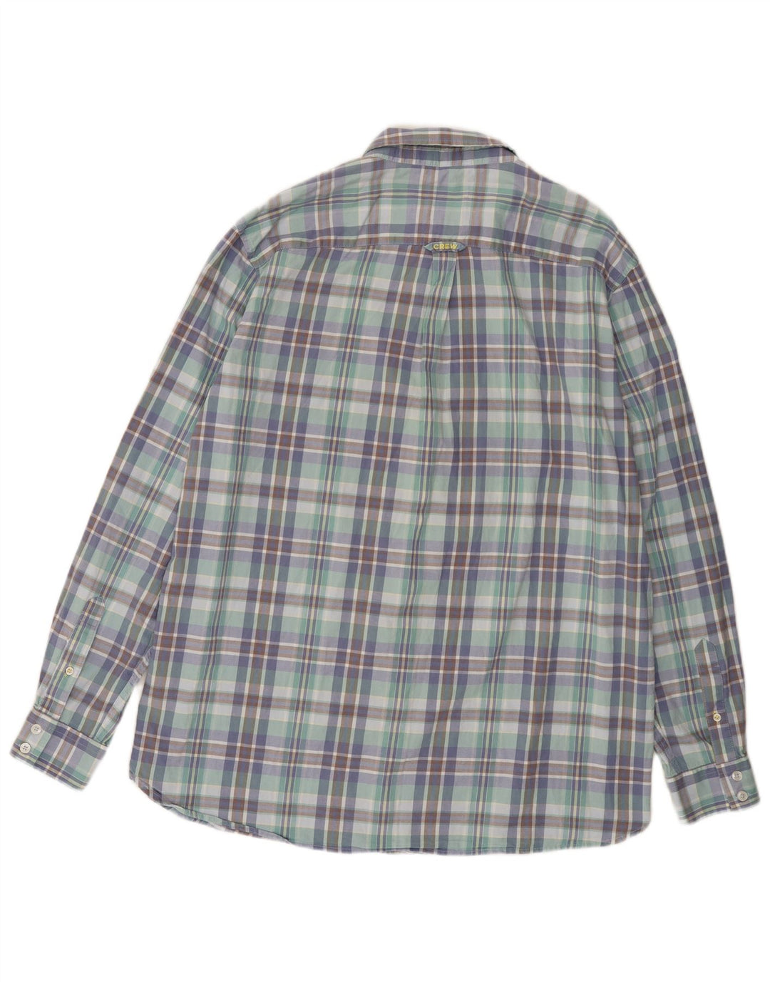 CREW CLOTHING Mens Classic Fit Shirt 2XL Multicoloured Check Cotton