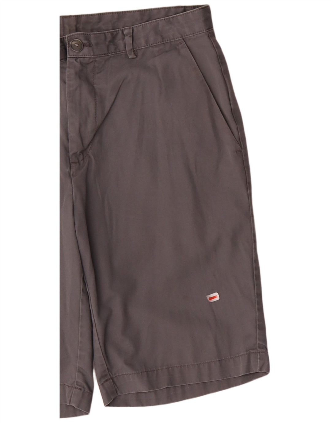 CALVIN KLEIN Mens Chino Shorts W30 Medium Grey Cotton