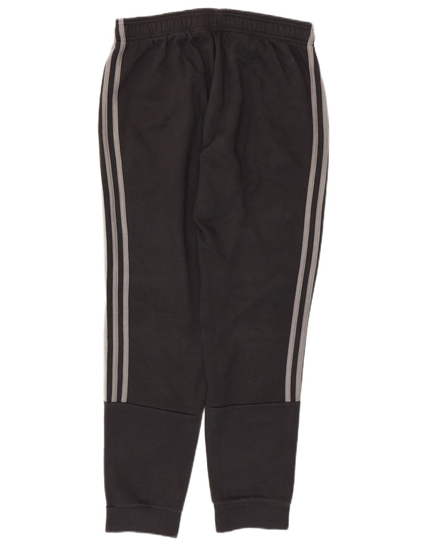 ADIDAS Mens Tracksuit Trousers Joggers Medium  Black Cotton