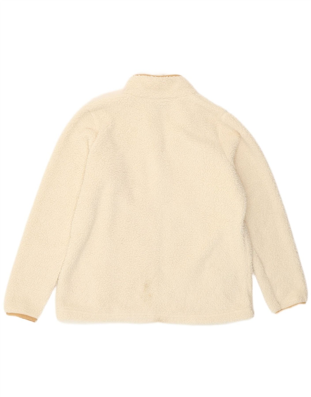 Columbia Mens Fleece Jacket UK 40 Large White Polyester