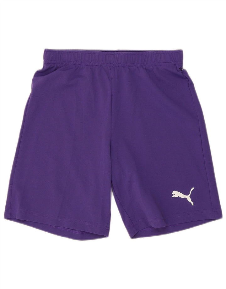 Puma Mens Sport Shorts Small Purple Polyester