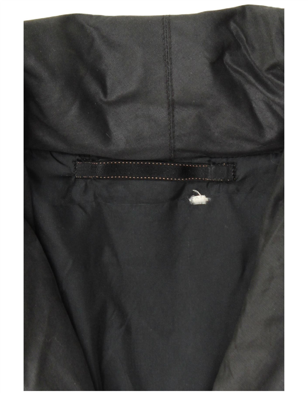 VINTAGE Womens Loose Fit Windbreaker Coat UK 20 2XL Black Animal Print