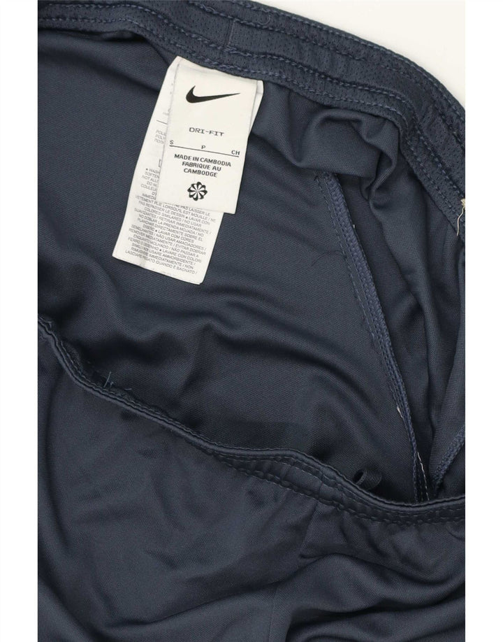 Nike Mens Dri Fit Sport Shorts Small Navy Blue Colourblock Polyester