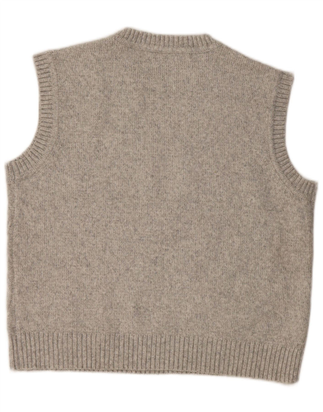 Marks & Spencer Womens Vest Tank Top UK 14 Medium Grey Polyester