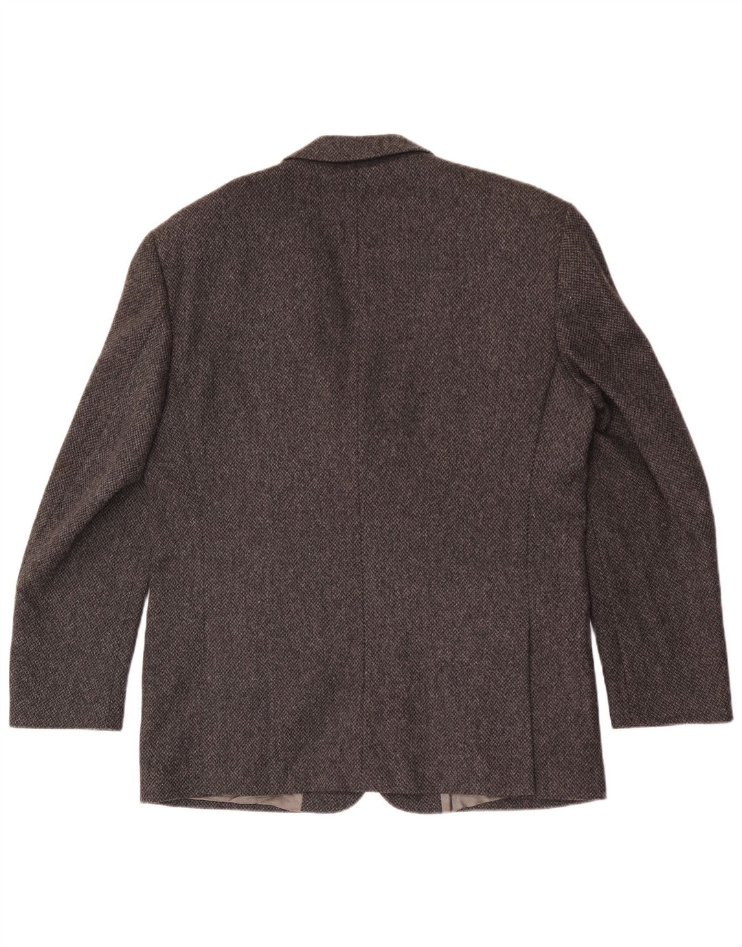 Stefanel Mens 3 Button Blazer Jacket IT 52 XL Grey Wool