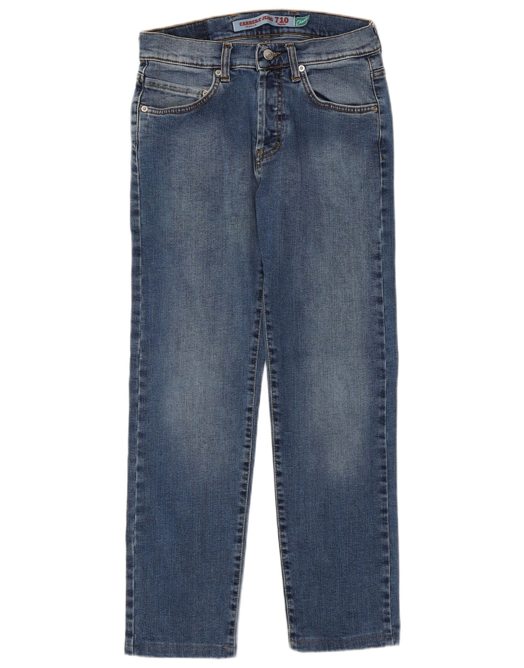 CARRERA Mens 710 Straight Jeans W29 L29 Blue Cotton