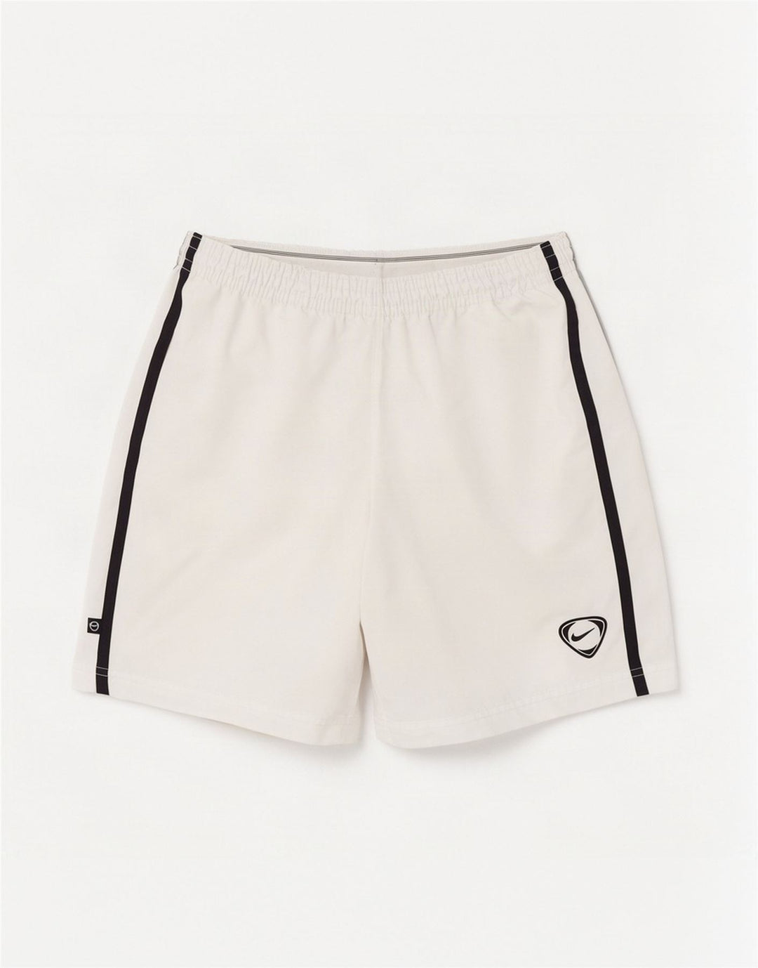 Nike Mens Sport Shorts UK 31/33 Medium White Polyester