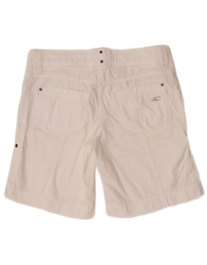 O'Neill Womens Casual Shorts W29 Small White Cotton