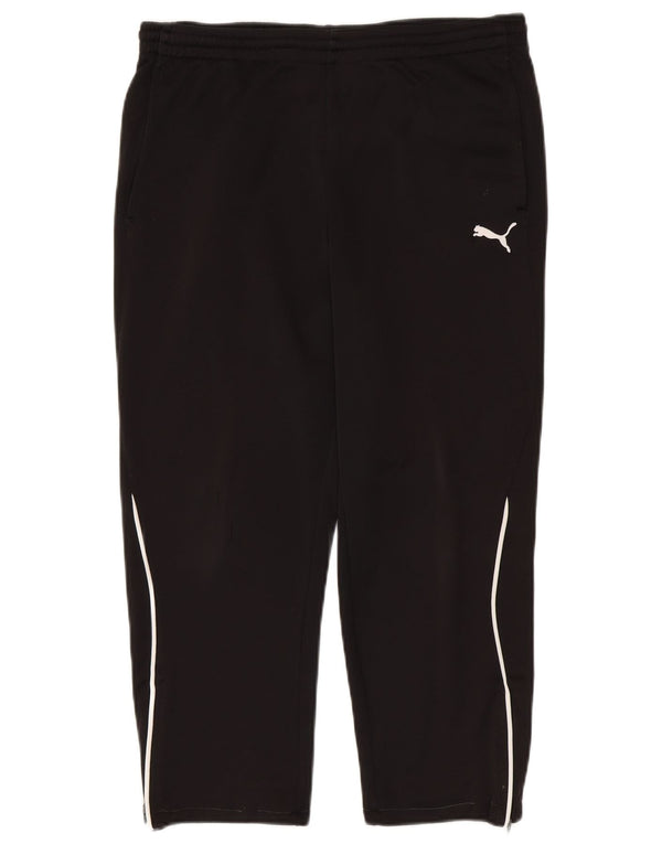 Puma Boys Tracksuit Trousers 15-16 Years Black