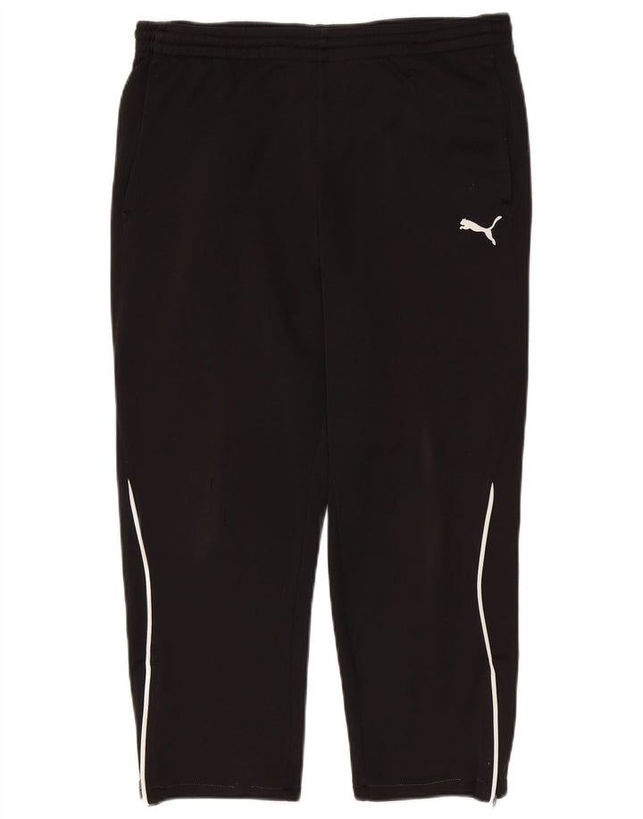 Puma Boys Tracksuit Trousers 15-16 Years Black