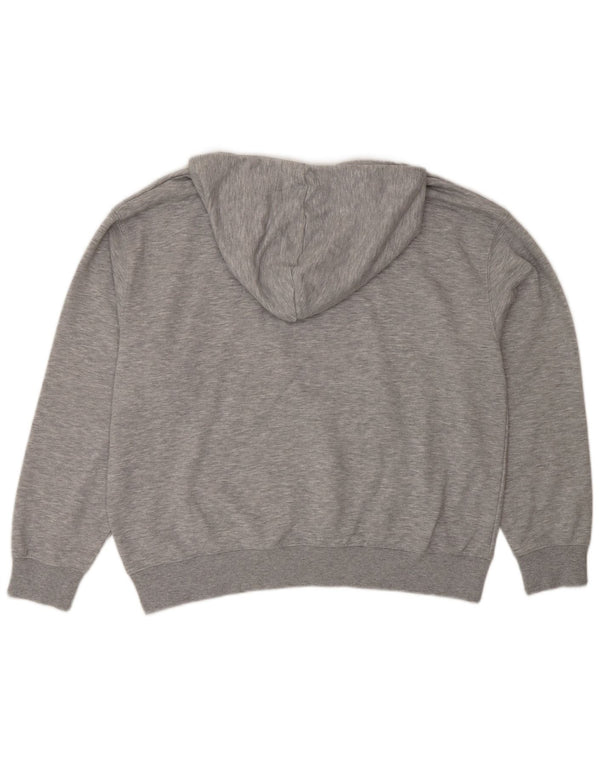 New Balance Mens Graphic Hoodie Jumper Small Grey Cotton Sports