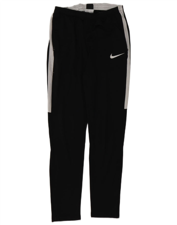 Nike Mens Tracksuit Trousers Medium Black Colourblock Polyester