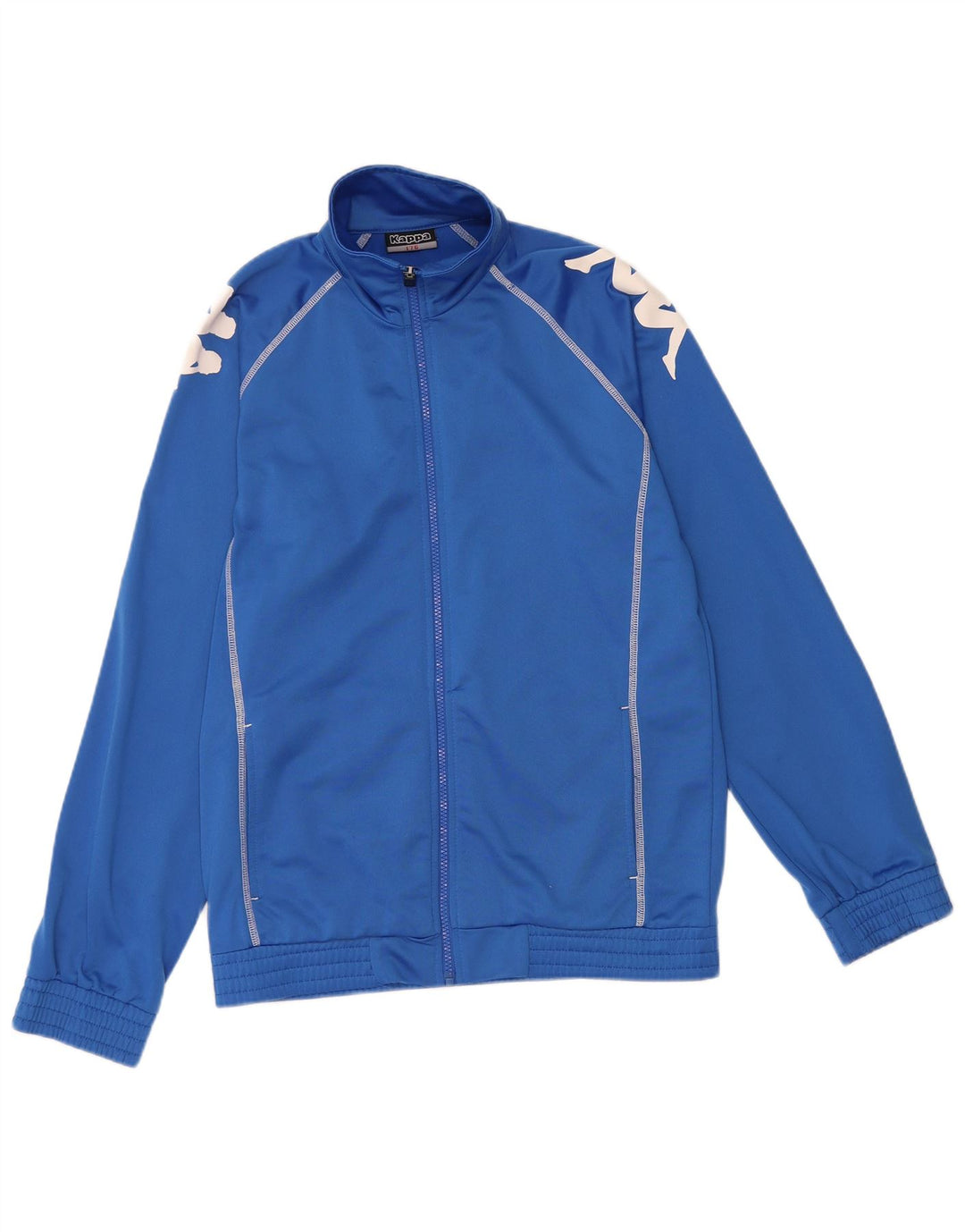 KAPPA Boys Graphic Tracksuit Top Jacket 15-16 Years Blue
