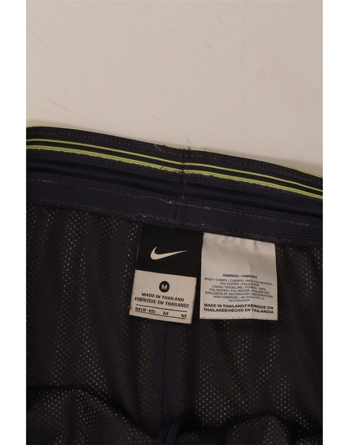 NIKE Womens Dri Fit Sport Shorts US 8/10 Medium  Yellow Polyester Vintage Nike and Second-Hand Nike from Messina Hembry 