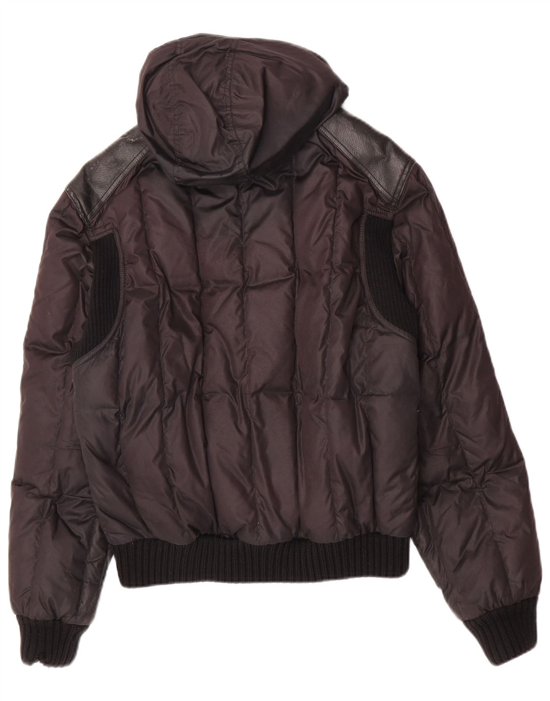 Refrigiwear Mens Cruz Hooded Padded Jacket UK 38 Medium Black Polyester